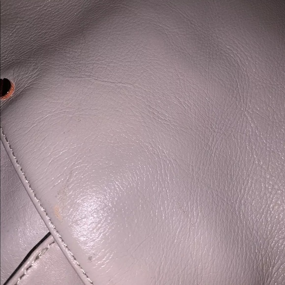 Michael Kors Devon Vanilla Leather Hobo Bag - Picture 6 of 8